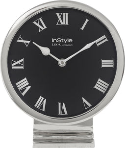 Tafelklok Tijdperk 100 Zilver