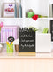 Tafelkrijtbord met houten voet - Memo - Incl. 1 krijtstift