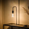 Tafellamp, 1-lichts, T340 gunmetal