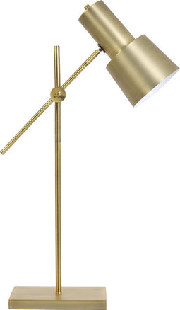 Tafellamp 15x15x68-82 cm PRESTON antiek brons