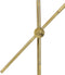 Tafellamp 15x15x68-82 cm PRESTON antiek brons
