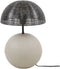 Tafellamp 1L sphere natural - Natural grey