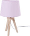 Tafellamp - 3 Poten - Roze - 25W
