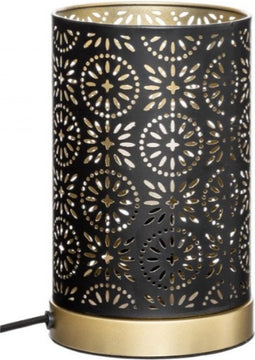 Tafellamp Gypsy Zwart/Goud - 21 cm x 13 cm