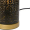 Tafellamp Gypsy Zwart/Goud - 21 cm x 13 cm