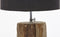 Tafellamp Nature (zonder kap) - rond - teak
