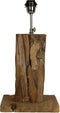 Tafellamp Nature (zonder kap) - vierkant - teak