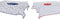 Tafellinnenset DKD Home Decor 150 x 250 x 0,5 cm Rood Blauw Wit (2 Stuks)