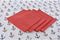 Tafellinnenset DKD Home Decor Blauw Wit Rood 150 x 150 x 0,5 cm (2 Stuks)