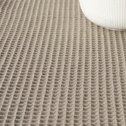 Tafelloper Belum Waffle Walnut 45 x 140 cm