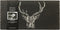 Tafelloper Edelhert - Gegraveerd - 50x25 - Leisteen - Just Slate Company Scotland