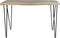 Tafelpoten - V-Model -18x1x80 - Gepoedercoat zwart - Metaal