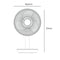 Tafelventilator EDM Wit 4 W 16,5 x 18,5 cm Herlaadbaar USB