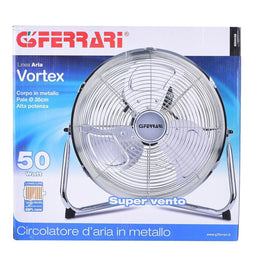 Tafelventilator G3Ferrari G50038 Zilverkleurig