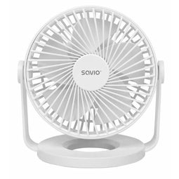 Tafelventilator Savio AD-01 WHITE Wit 5 W
