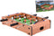 Tafelvoetbal spel 50 x 31 cm speelgoed - Kinderspellen - Behendigheidsspellen - Voetballen - Tafelvoetballen - Tafelvoetbal spel klein voor kinderen en volwassenen