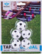 Tafelvoetbalballen 5 stuks zwart wit