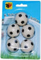Tafelvoetbalballen 5 stuks zwart wit