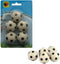 Tafelvoetbalballen 5 stuks zwart wit