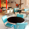 Bel Air Retro Eetkamerstoel CO-25 Turquoise