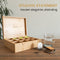 Nimma Theedoos - 12 vaks - Magneetsluiting - Bamboe