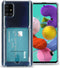 iMoshion Hoesje Geschikt voor Samsung Galaxy A51 Hoesje Met Pasjeshouder - iMoshion Softcase Backcover met pashouder - Transparant