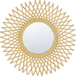 TAGOLU - Wandspiegel - Natuurlijk - Rotan