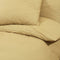 vidaXL - Dekbedovertrekset - lichtgewicht - 260x240 - cm - microvezel - taupe