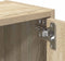 vidaXL - Boekenkast - 40x24x77 - cm - bewerkt - hout - sonoma - eikenkleurig