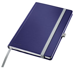 Leitz - Notitieboek leitz style a5 lijn 160 pagina's blauw | 5 stuks