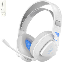 TAIDU THS318 2.4GHz Draadloze Gaming Headset - Over ear koptelefoon - met microfoon - Geschikt voor PS4/PS5, Nintendo Switch - Wit