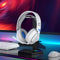 TAIDU THS318 2.4GHz Draadloze Gaming Headset - Over ear koptelefoon - met microfoon - Geschikt voor PS4/PS5, Nintendo Switch - Wit