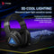 TAIDU THS320Pro - 2.4GHz Draadloze Gaming Headset - Bluetooth koptelefoon - met microfoon - Geschikt voor PS4/PS5, Nintendo Switch - Multiplatform - Zwart