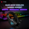 TAIDU THS320Pro - 2.4GHz Draadloze Gaming Headset - Bluetooth koptelefoon - met microfoon - Geschikt voor PS4/PS5, Nintendo Switch - Multiplatform - Zwart
