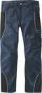 Tailleband broek met reflecterende biezen, kleur marine / zwart, maat 48