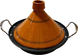 Tajine inductie | Handvaten| Geschikt voor 4-8 personen - Alle warmtebronnen| Ø 30cm