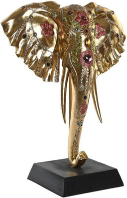 Decoratieve figuren DKD Home Decor Olifant Hars Koloniaal (43 x 22 x 55,5 cm)