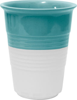 TAK Design Dip Beker - Aardewerk - Ø8,5 x 10 cm - Aqua Blauw