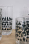 TAK Design Drinkglas Diamond Laag - Glas - Ø7,8 x 8,8 cm - Koper