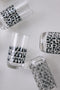 TAK Design Drinkglas Diamond Laag - Glas - Ø7,8 x 8,8 cm - Koper