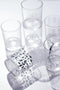 TAK Design Drinkglas Rock Space - Glas - Ø7 x 9 cm - Space