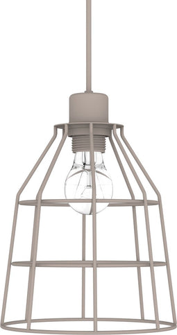TAK Design - Hanglamp Jonas Taupe - Bruin - Roestvast Staal