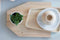 TAK Design - Hout Maysa Diabolo Theelichthouder - Hout - Grijs