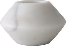 TAK Design - Marmer Theelicht Marmer Conisch 12 x 7 cm - Marmer - Wit
