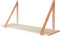 TAK Design Shelfie Boekenplank - Incl. Leer - Hout - 30 x 100 cm