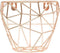 TAK Design Thanwa Mand L - Wandbevestiging - Metaaldraad - 16 x 10 x 16 cm - Koperkleurig