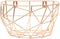 TAK Design Thanwa Mand M - Wandbevestiging - Metaaldraad - 20,5 x 11,5 x 15 cm - Koperkleurig