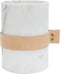 TAK Design Vaas Carlo M - Incl. Lederen Band - Marmer - 14 x 20 cm - Wit
