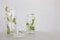 TAK Design Vaas Diamond M - Handgemaakt - Glas - Ø10 x 14 cm - Zilver