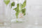 TAK Design Vaas Diamonds M - Handgemaakt - Glas - Ø10 x 14 cm - Zilver